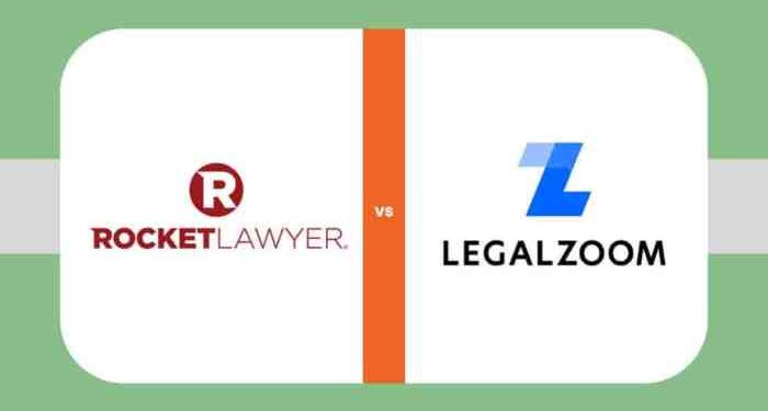 Rocket Lawyer vs LegalZoom: Which Service to Choose?